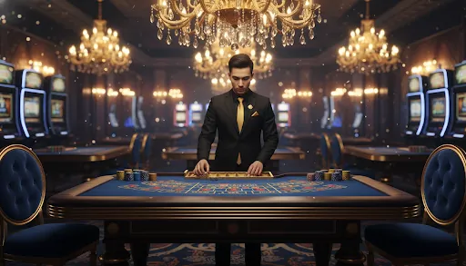 satuwin88 Baccarat Table